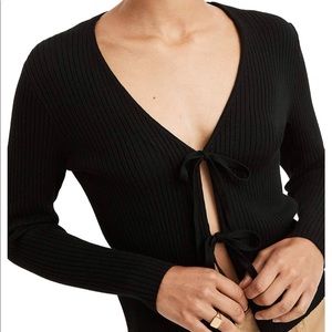 NWT Madewell Tie Cardigan